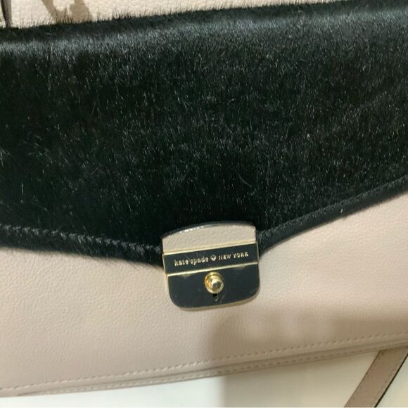 Kate Spade New York Zarinah Hyde Place Calfhair Satchel Purse - Picture 9 of 14